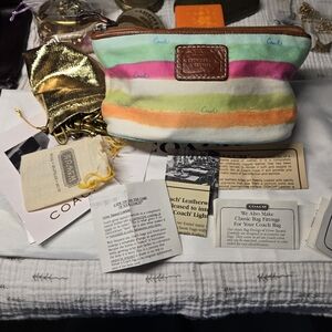 Coach Cosmetic Bag Bundle